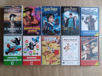 VHS kazety original mix - 1 kus = 70Kč - 5