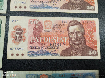 Bankovky Československo 1961 - 1988 - 5