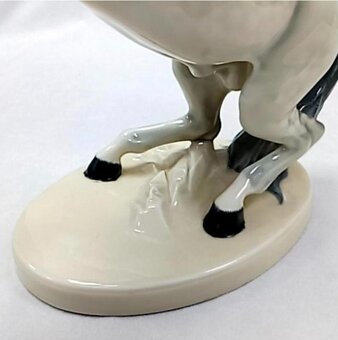 Pirkenhammer veľký kôň porcelánová soška - 5