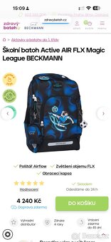 Školní batoh Beckmann – nový, záruka - 5