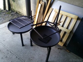 Přenosné ohniště - gril - 5