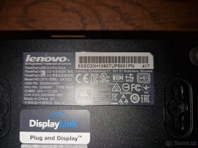 Lenovo USB 3.0 dokovací stanice Pro Dock 40A7 - Kompletní - 5