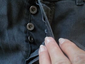 Karl Lagerfeld tmavě šede džíny vel 35 pas96+elastan/muž - 5