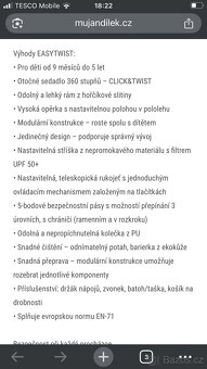 Tříkolka/kočárek - 5