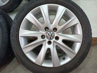 Letní alu kola Volkswagen 5x112 R17 pneu 225/45/17/ - 5