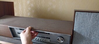 Retro rádio + 2x repro bedna - 5