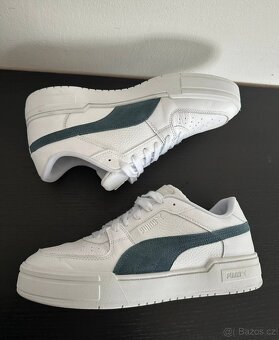 Kožené bílé tenisky Puma vel. 46 - 5