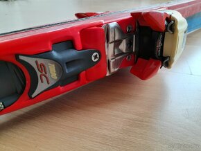 Pánské sjezdové lyže K2 187cm + hůlky ROSSIGNOL 131cm + obal - 5