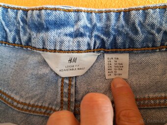Džíny H&M Loose FIT vel. 158 - 5
