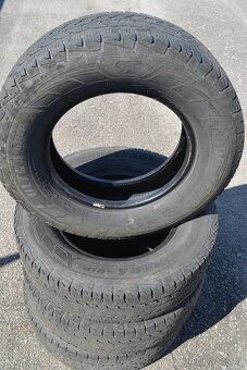 4ks zátěžové letní pneu 215/75R16C GoodYear CARGO - 5