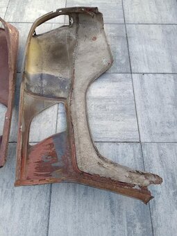 škoda 1000 MB 1100 MB žábrové blatníky na renovaci - 5