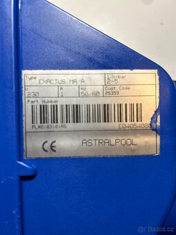 Bazénové dávkovací čerpadlo AstralPool Exactus. - 5