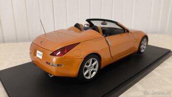 Model Nissan 350 Z Roadster Sunset Orange, Autoart 1:18 - 5