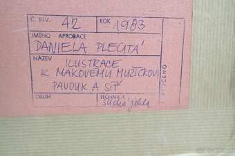 Obraz - Pavouček - D. Plecitá  - 5