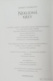 Neklidná krev – Robert Galbraith - 5
