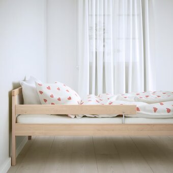 Sniglar Ikea dětská postel s roštem i matrací - 5