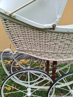 Starožitný kočárek pro panenky č.  636 - 5