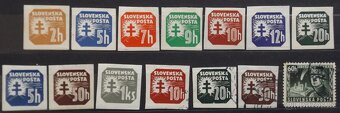 známky - Protektorát a Slovenský stát i jiné - 5