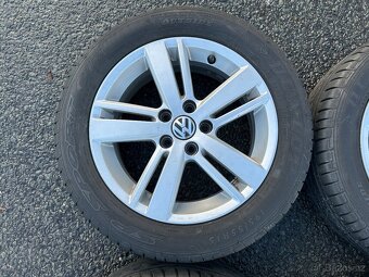 Original letní kola VW Stratford 5x100 6J ET40 195/55 R15 - 5