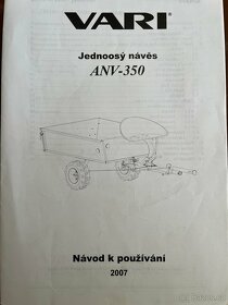 vozík VARI ANV 350 - 5