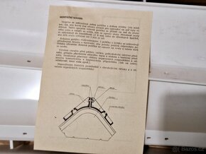 Retro Československo - NOVÁ koupelnová rohová polička - 5
