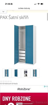 Šatní skříň ikea - 5