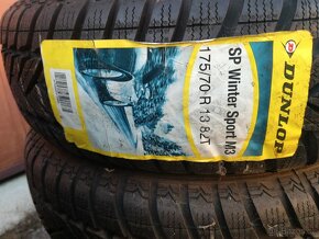 Dunlop zimní pneu 175/70/13 - 4 ks - Nové - 5