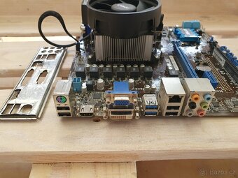 Deska (FM2) + 16gb ddr3 + chladič + CPU AMD A4-6300 - 5