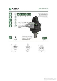 hydraulický rotátorFORMIKO 1t-AKČNÍ CENA vč.dopravy - 5