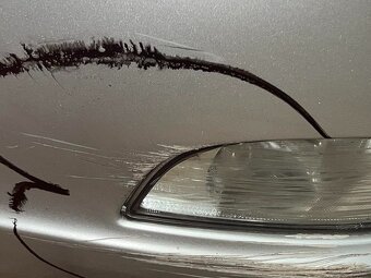 Nárazník stříbrná metalíza LA7W Škoda Octavia 2 FL r.v. 2012 - 5
