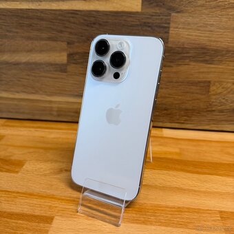 IPhone 14 Pro 256GB, bílý/ stříbrný, eSIM (rok záruka) - 5