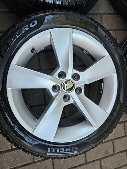 ALU kola zimní Škoda 5x100 Fabia III R16 Rapid - 5