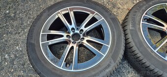 Originální Mercedes disky 8J x 19 ET32,5 + zimní pneu Contin - 5