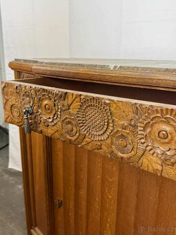 Art deco komoda s mramorem (134019) - 5