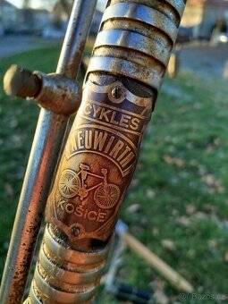 Historické, staré předválečné dámské kolo - 5