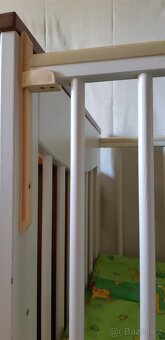 Dětská postýlka s matrací a zásuvkou - 5