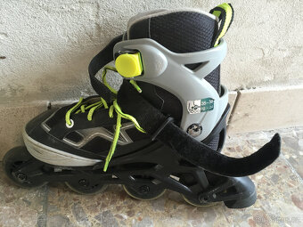 Dětské in-line brusle, dívčí, vel.35-38 - 5