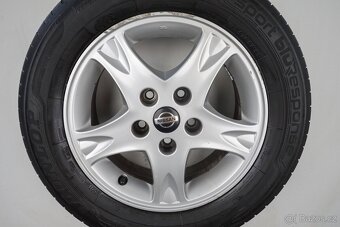 Nissan Almera Tino - Originání 15" alu kola - Letní pneu - 5