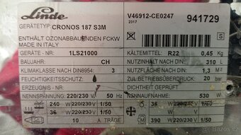 Chladící vitrína-pult 2 m Zn. LINDE - 5