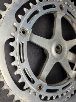 Kliky Campagnolo Super Record No Fluted, 1987, délka 172.5mm - 5