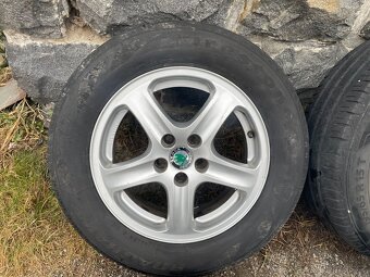 Alu kola 5x100 R15 pneu letní 195/65 R15 - 5