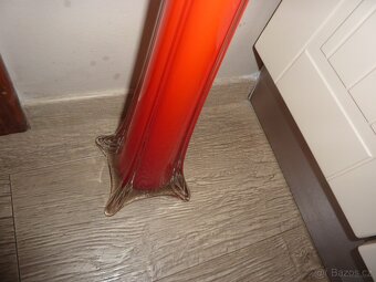 Vysoká skleněná váza - výška 121 cm - 5