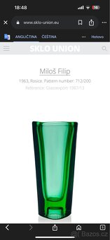 Váza Miloš Filip 1963 712/200 - 5