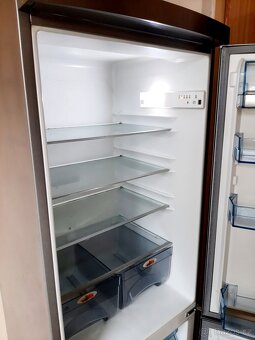 Lednice AEG s mrazákem A ++, nerez - 5