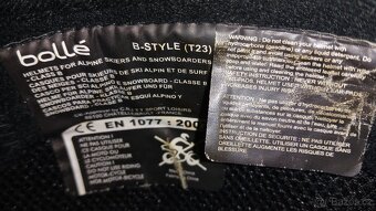 Lyžařská přilba bollé - 5