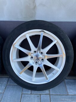 Prodám alu kola 5x 114,3 DOTZ R19 245/45/19 - 5