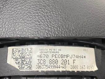 Palubní deska černá 3C1857004AJ VW Passat CC r.v. 2009 - 5