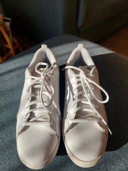 Bílé kožené dámské boty zn.PUMA, vel.38 - 5