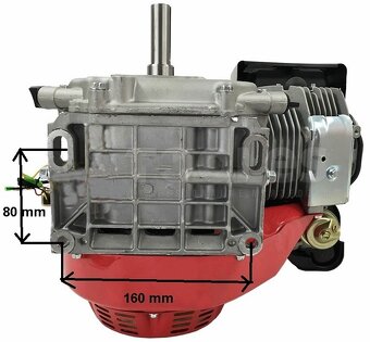 Benzínový motor 7HP hřídel 19mm - 5