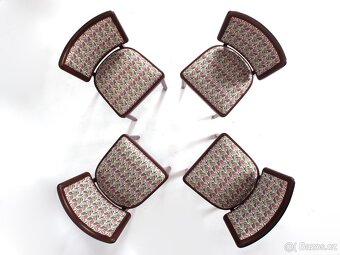Original židle THONET nově o přečalounění, 4 kusy. - 5